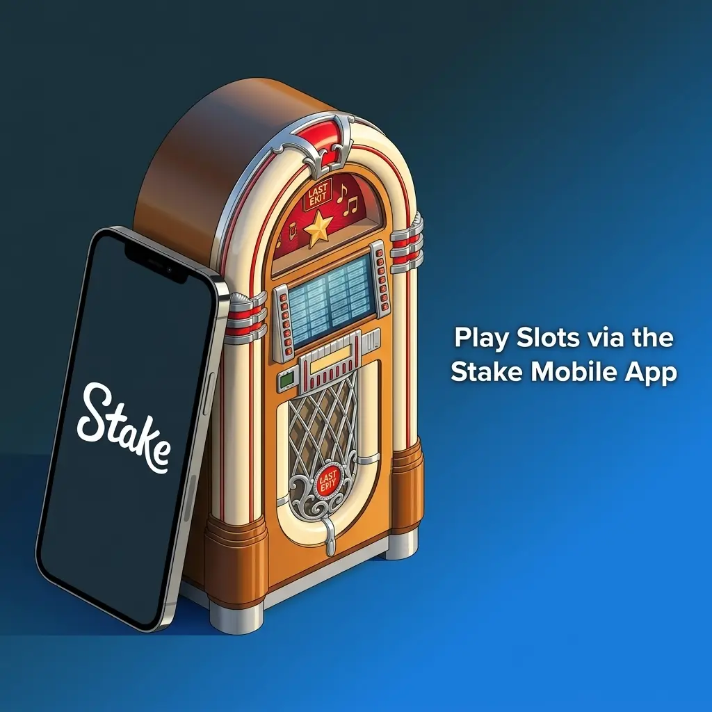 Play Slots via the Stake Mobile App
