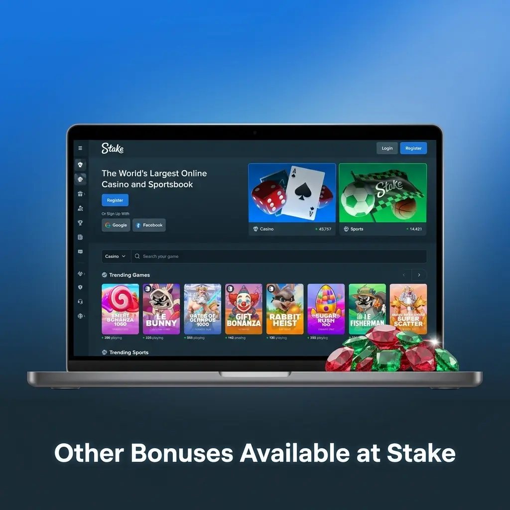 Other Bonuses Available at Stake